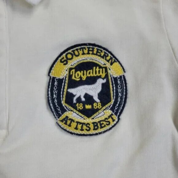 Boys Size 7 Bundle Tommy Bahama Plaid Button Down & Crown Ivy Rugby Polo - Picture 13 of 16